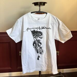 AMERICAN NIGHTMARE vintage drummer skeleton graphic t-shirt GUTG Wes Eisold